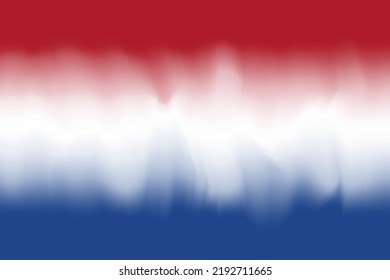 Netherlands flag vector illustration in abstract modern style for web background or print on paper, fabric.