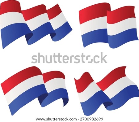 Netherlands Flags A Collection of Waving Dutch Flags