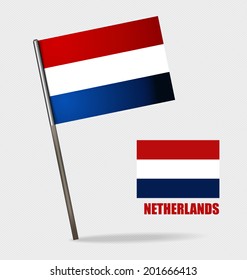 Netherlands, Flags concept design. Vector illustration.