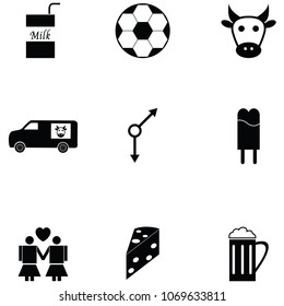 netherlands icon set
