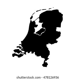 Netherlands map