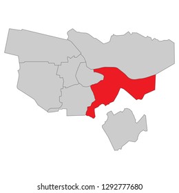 Netherlands - Map of Amsterdam (high detailed)