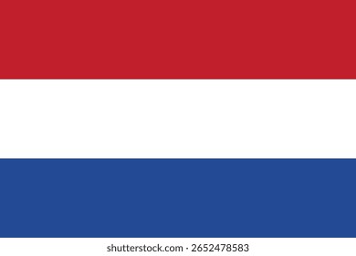 Bandera nacional neerlandesa. Bandera de los Países Bajos