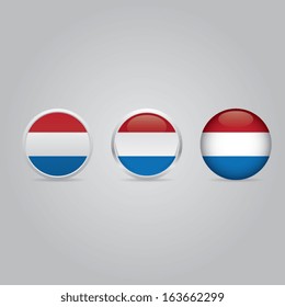 Netherlands Round Icons