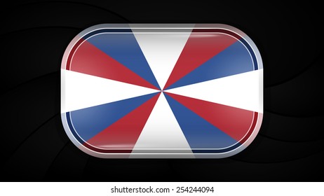 Netherlands. Vector Flag Button Series. Rectangular Shape This image is a vector illustration and can be scaled to any size without loss of resolution. This image will download as a EPS file.