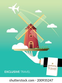 Netherlands,Dutch,Windmill,Exclusive,Travel