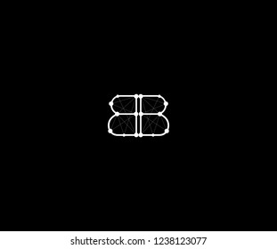 Nets Dots Letter BB Logotype