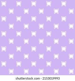 Netting abstract seamless pattern with butterflys. Cute grid Y2K background. Nostalgic 2000s vector print. Retro girly lattice backdrop 1990s style