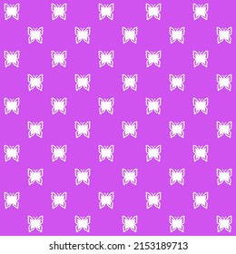 Netting abstract seamless pattern with butterflys. Cute grid Y2K background. Nostalgic 2000s vector print. Retro girly lattice backdrop 1990s style
