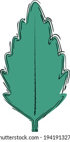 Nassblatt mit Umriss, Logo
