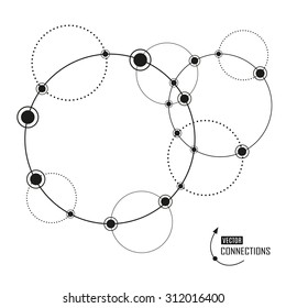 Network. Abstract Technology. Connection concept. Vector illustration