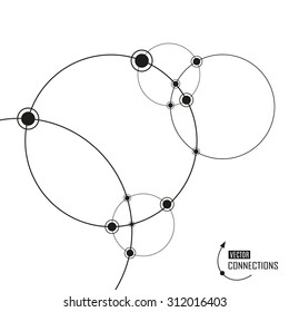 Network. Abstract Technology. Connection concept. Vector illustration