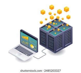 Red que analiza el crecimiento de los datos empresariales en la tecnología blockchain