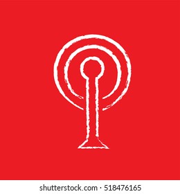 network antenna Icon Vector Illustration