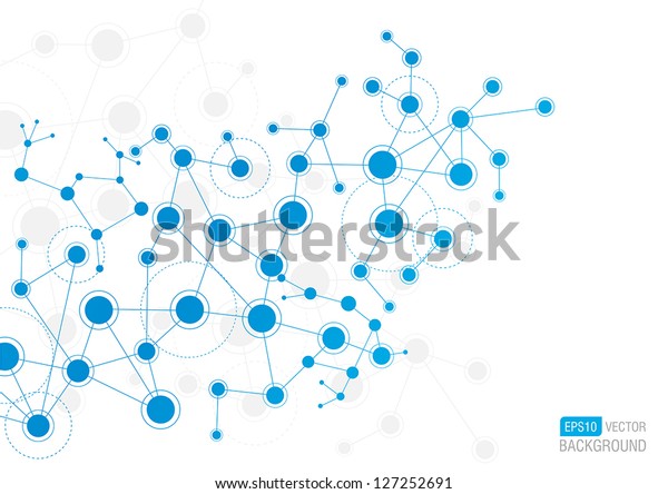 ネットワークの背景 のベクター画像素材 ロイヤリティフリー