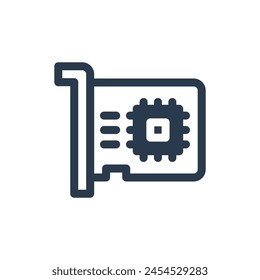 Network card Component for Connecting Computer to Networks