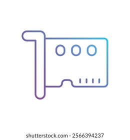 Network Card icon. Network icon design. vector graphic
