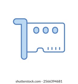 Network Card icon. Network icon design. vector graphic