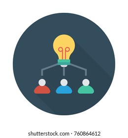 network circle flat