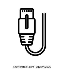 Symbol für die Netzwerkklammer, Schwarzes Design