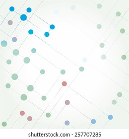 Network color technology communication background
