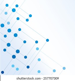 Network color technology communication background
