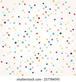Network color technology communication background