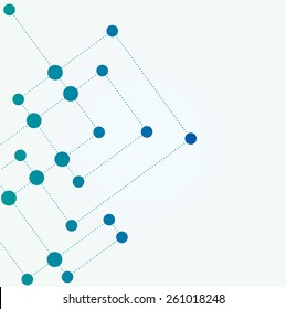 Network color technology communication background 