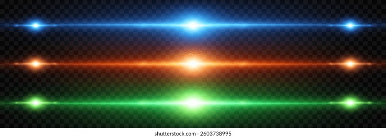 Network of colored glowing lines. High-color rice, realistic highlights. Horizontal lines.EPS 10.