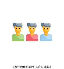 Network Communication Flat Icon. vector illustration. EPS 10