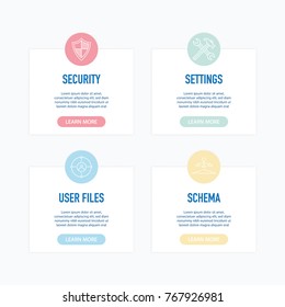 Network and Communication Infographic Design