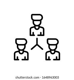 Network Communication Line Icon. vector illustration. EPS 10