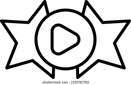 Network and Communication. Rating icon vector illustration