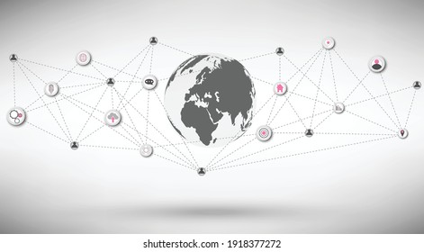 Map World Line Hd Stock Images Shutterstock