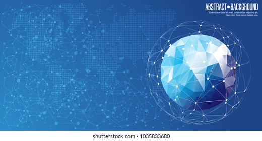 Network community and Connection technologies for business. Mixed media.