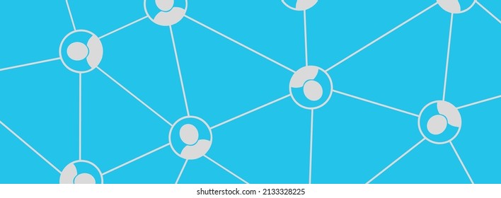 Netzwerk-Community und Teamwork-Textur. Technischer Hintergrund.
