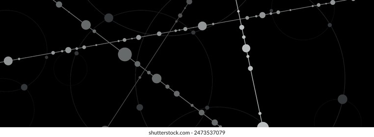 network community and teamwork texture. Technology background.
