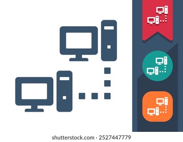 Network, Computer Network, Sharing Icon. Professional, pixel perfect icon. EPS 10 format.