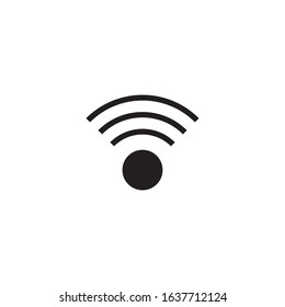 network  concection  icon vector icon in flat design 
