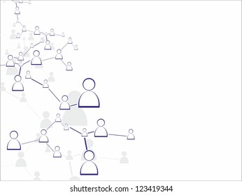 Network concept.