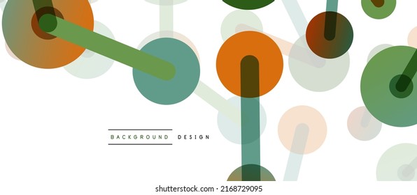 Network concept abstract background. Dots connection. Big data idea. Business template for wallpaper, banner, background or landing