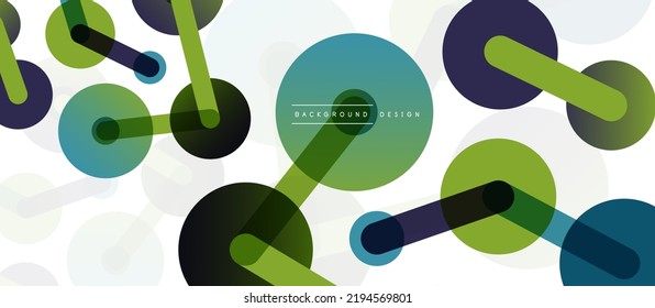 Network concept abstract background. Dots connection. Big data idea. Business template for wallpaper, banner, background or landing