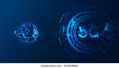 Сommunication network concept. High speed, broadband telecommunication. 5G network wireless internet Wi-fi connection.vector design.