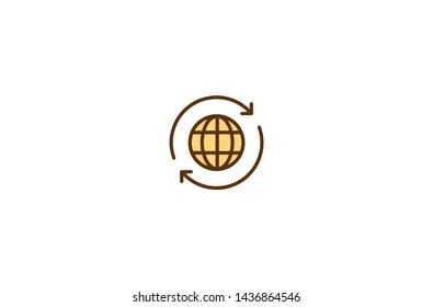 Network concept icon in trendy flat style isolated on white background. Network concept symbol. Vector illustration