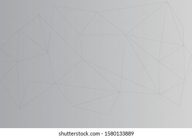 Network connect background, abstract vector. Digital network background with dots and lines for nodes, data and ai design.Abstract futuristic ai network, connecting lines and dots. Vector illustration