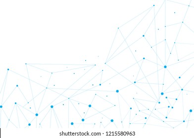 Network connect isolated on white background. Network connect for web site, wallpaper, poster, placard, ad, cover and print materials. Creative art, modern abstract concept. Vector illustration