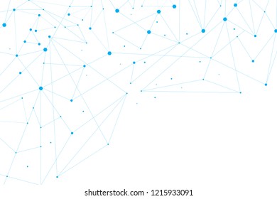 Network connect isolated on white background. Network connect for web site, wallpaper, poster, placard, ad, cover and print materials. Creative art, modern abstract concept. Vector illustration