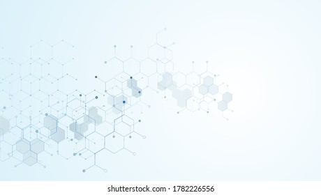 Network connection abstract Vector molecular information nerve distribution