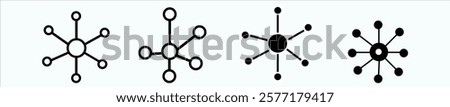 Network Connection Diagrams: Star, Bus, Ring, and Mesh Topologies