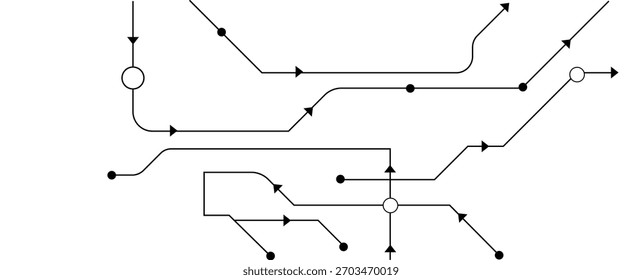  Network connection and global communication technology background